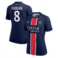 Camiseta Paris Saint-Germain Fabian Ruiz #8 Primera Equipación Replica 2024-25 para mujer mangas cortas